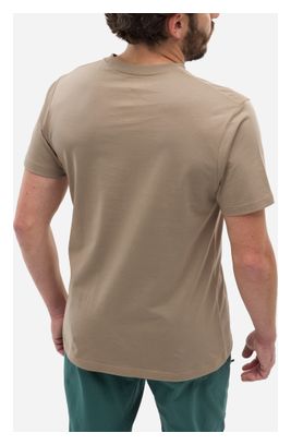 T-Shirt Millet Chamonix Logo Beige Homme