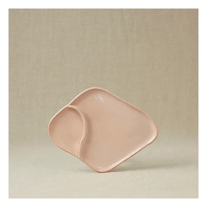 Casa Cecu Plat de présentation compartimenté | Dusty pink