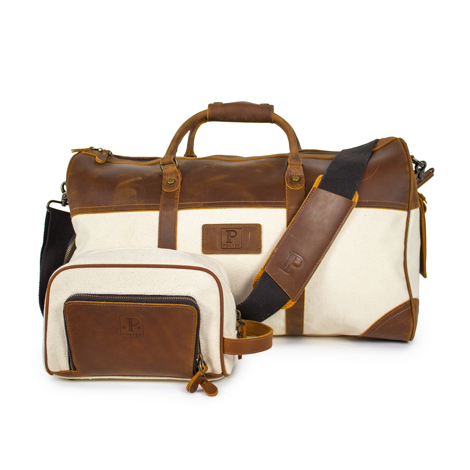 Porter Voyager Wash Bag<br>Håndlaget toalettmappe