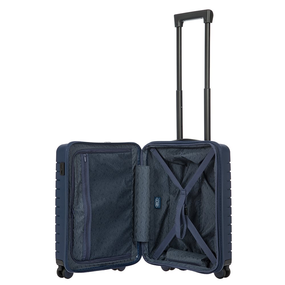 Bric's Ulisse Trolley Expandable 55 USB ocean blue