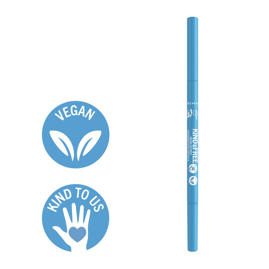 Rimmel London Kind & Free Dual Ended Brow Definer 006 Espresso 0.9g