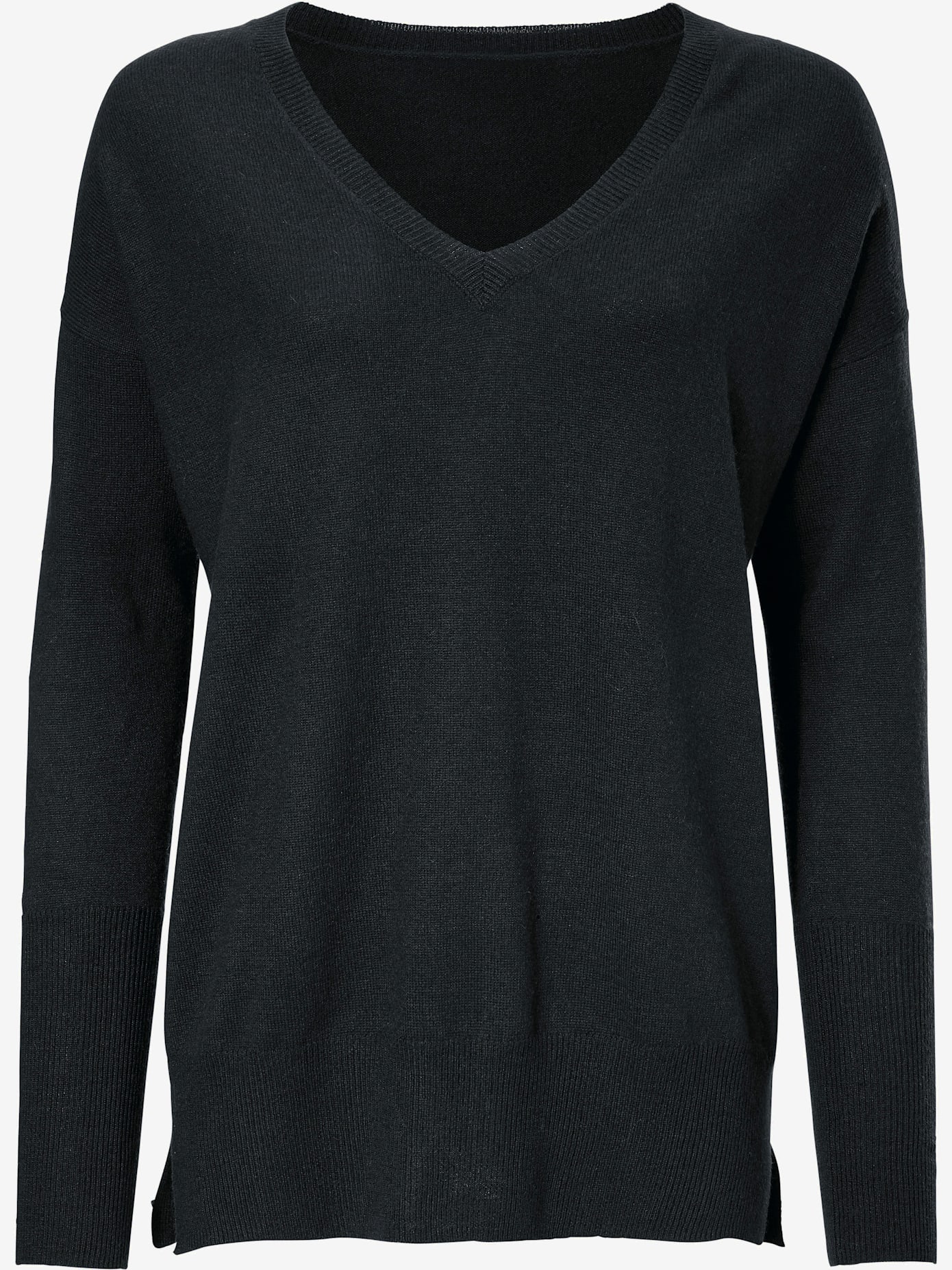 Pull col v basique facile à associer