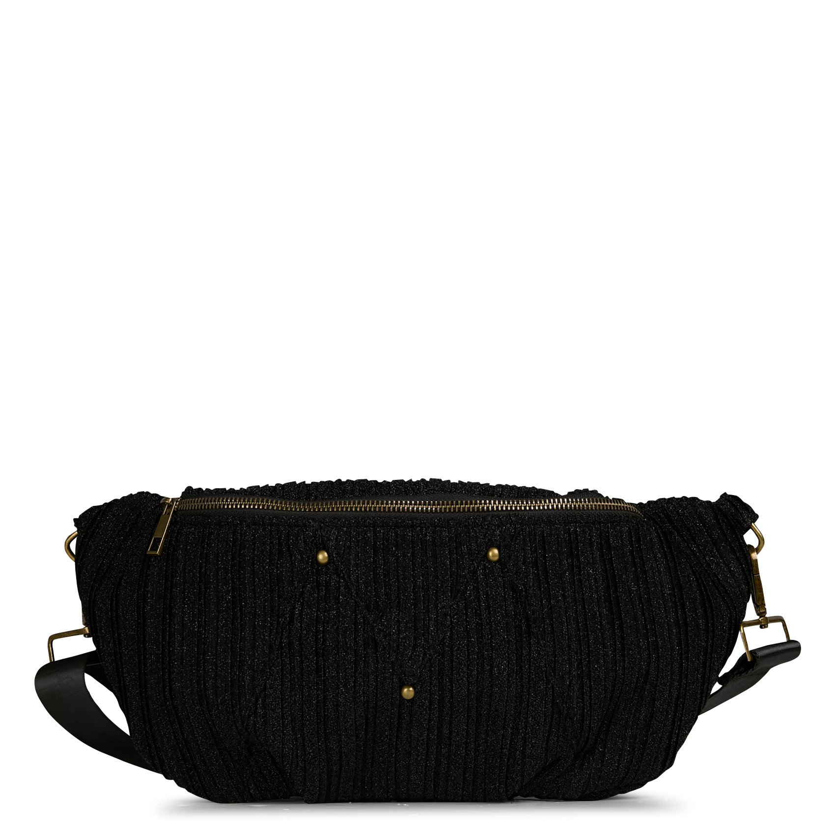 RONJA MILLA - Sac banane pailleté| Noir