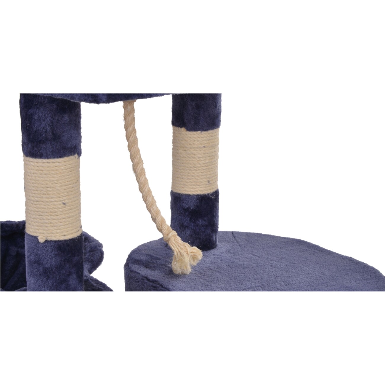 Rohrschneider ® Katzenbaum Felina , mit Gratis-Spielball, blau