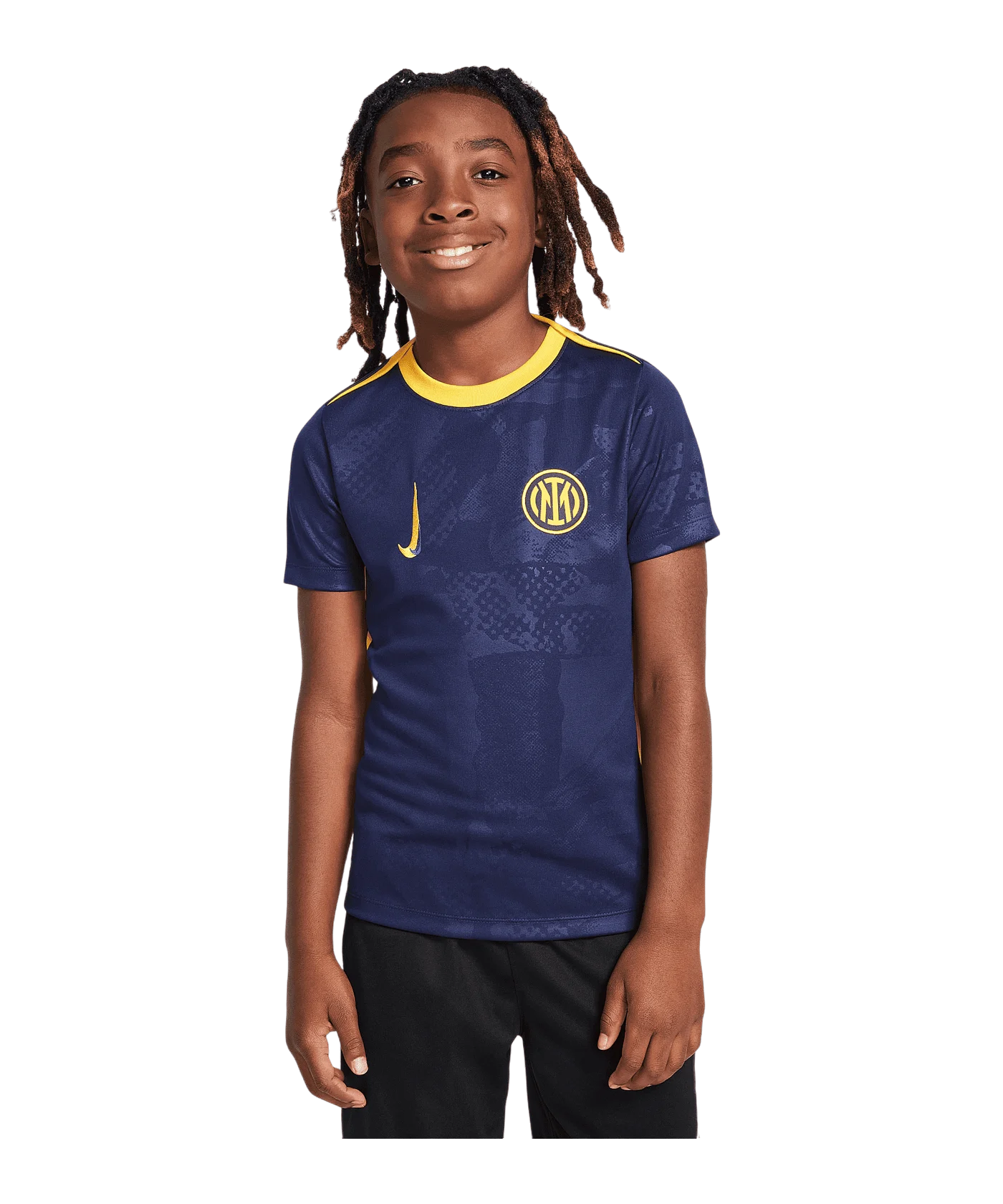 Nike Inter Mailand Academy Trainingshirt 3rd Kids Schwarz F499