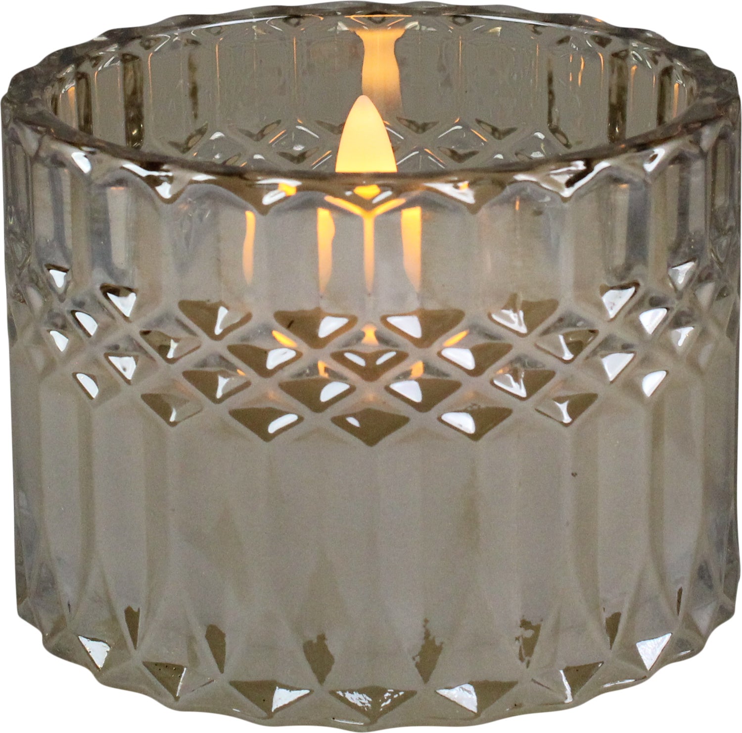 Peha Magic LED kaars in glas Jacob crème D 9 H 6,5 cm