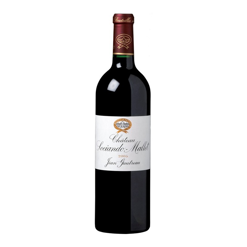 Château SOCIANDO MALLET 2012 - Haut-Médoc - par Caisse bois de 12 bouteilles 75 cl