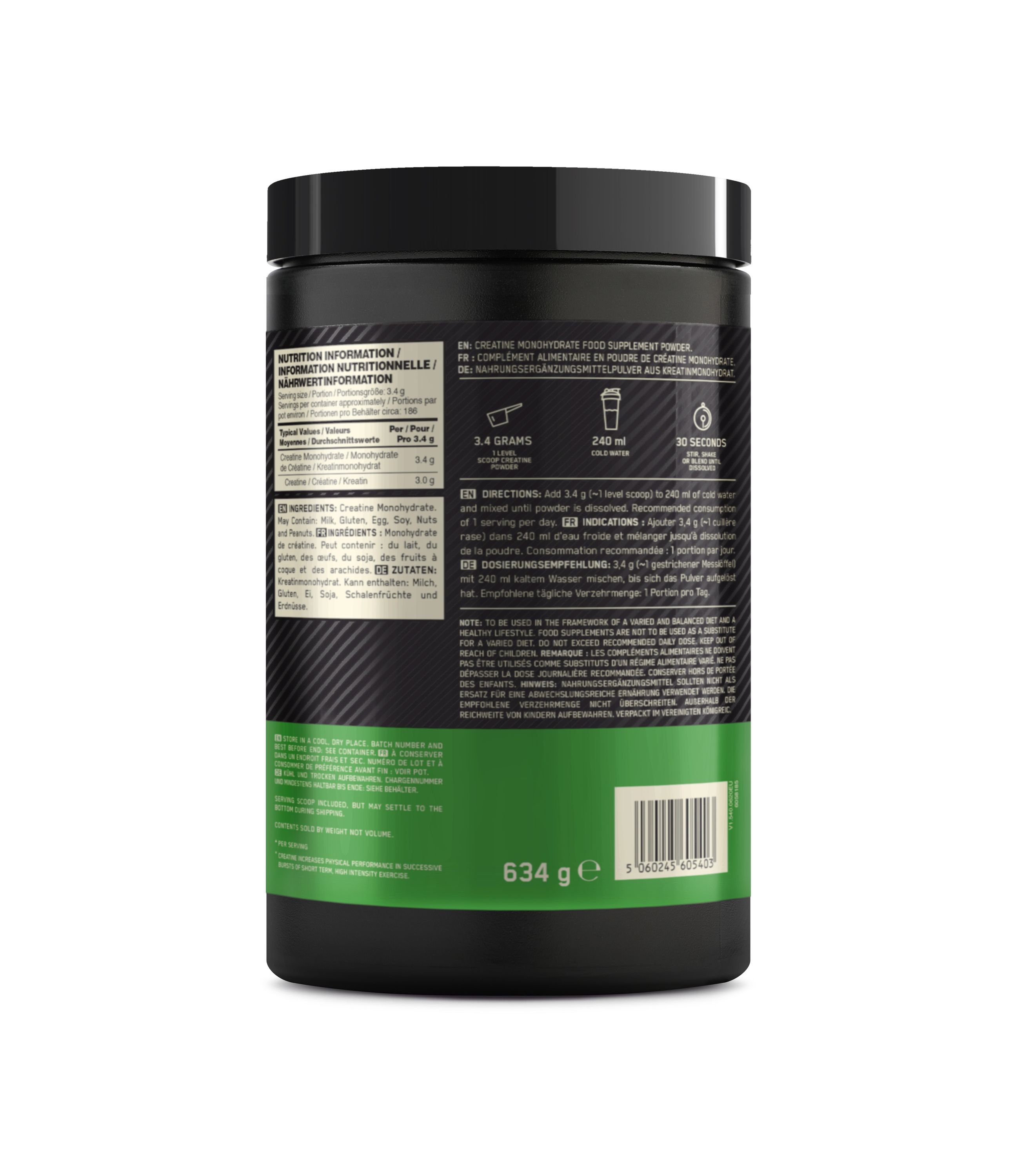 Optimum Nutrition Creatine 634 g