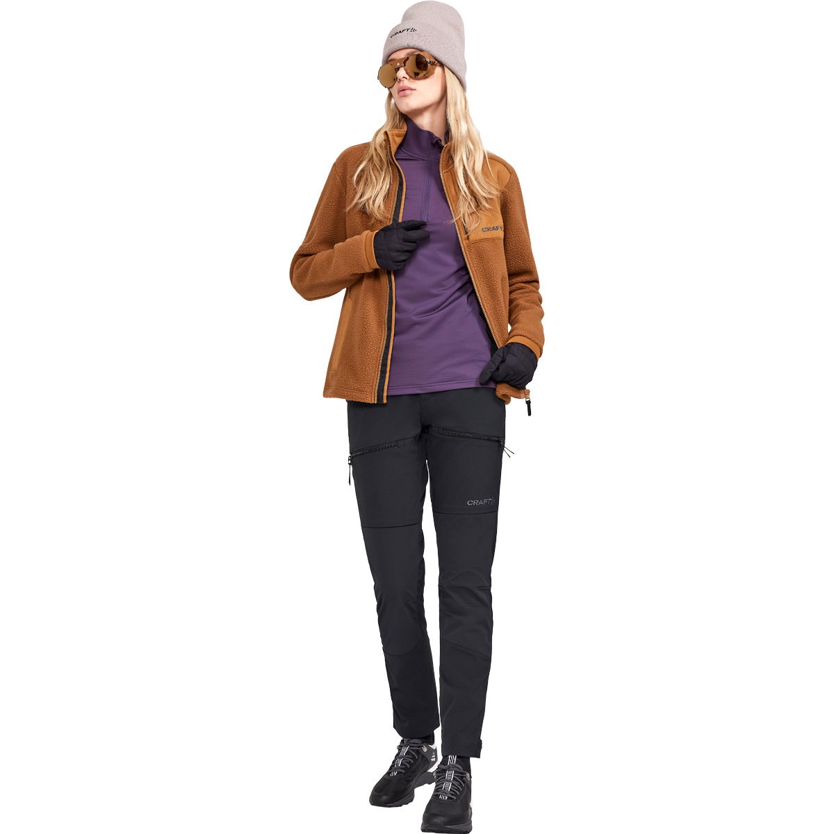 Craft Core Gain 1/2 Zip Midlayer Løbetrøje Dame