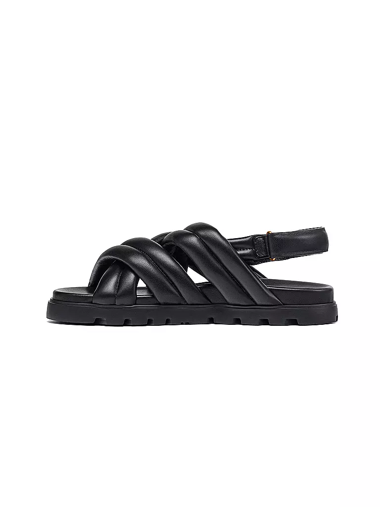 MCM Ledersandalen  schwarz
