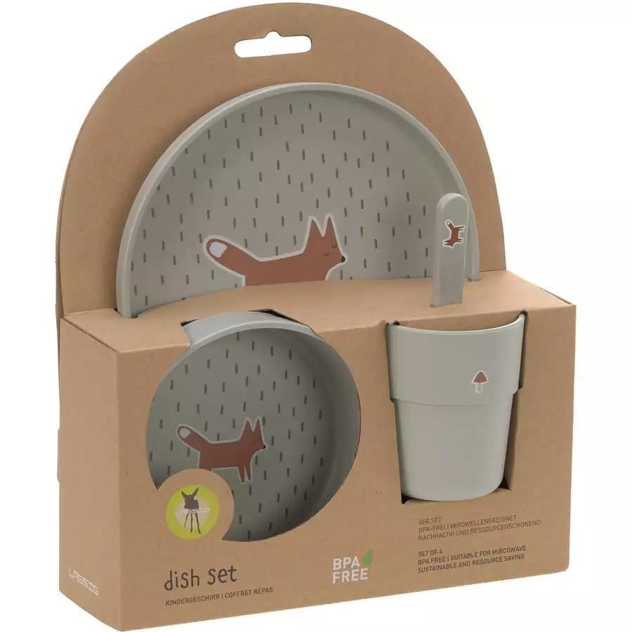 LÄSSIG Geschirrset, Little Forest Fox
