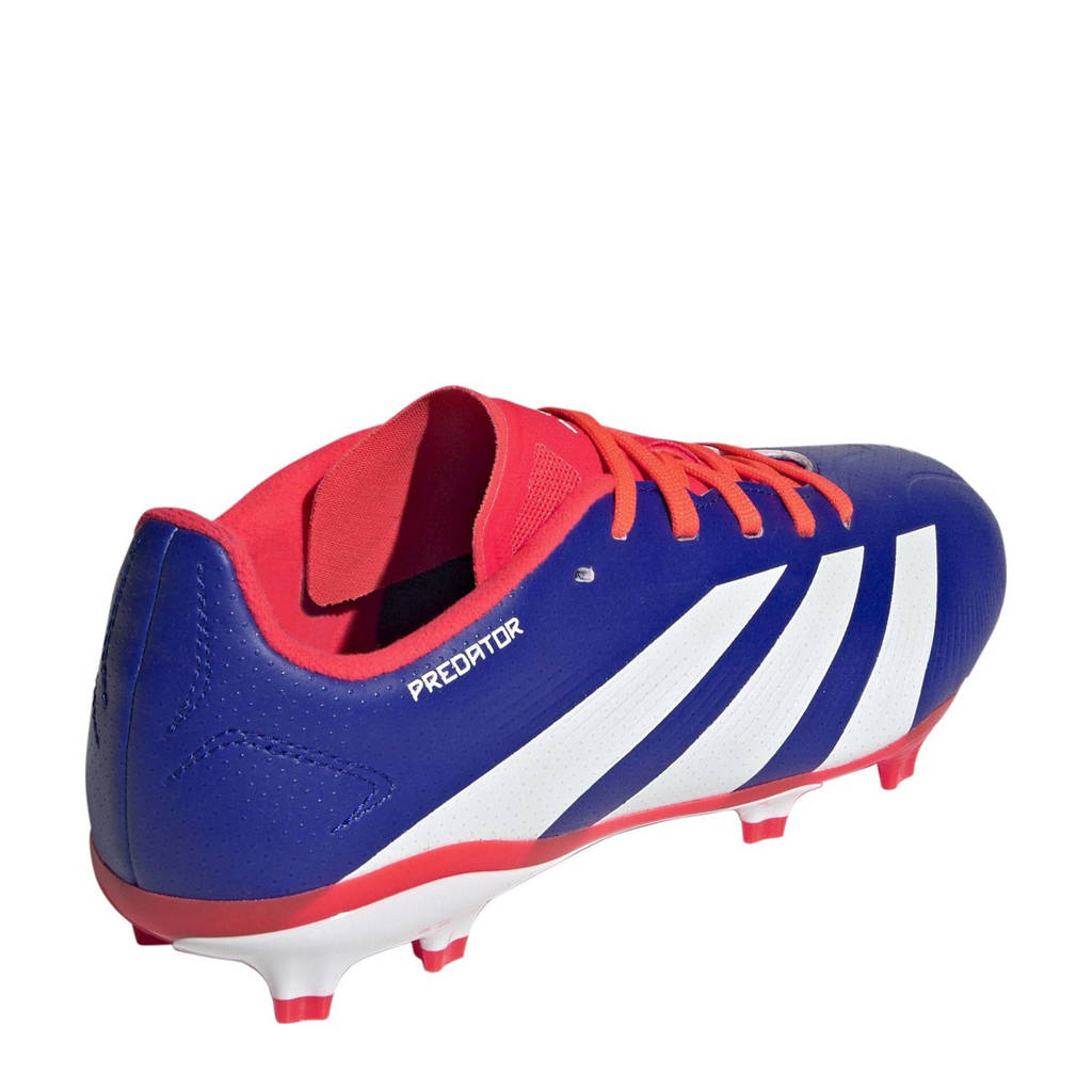 adidas PREDATOR LEAGUEjunior voetbalschoenen blauw/wit/rood