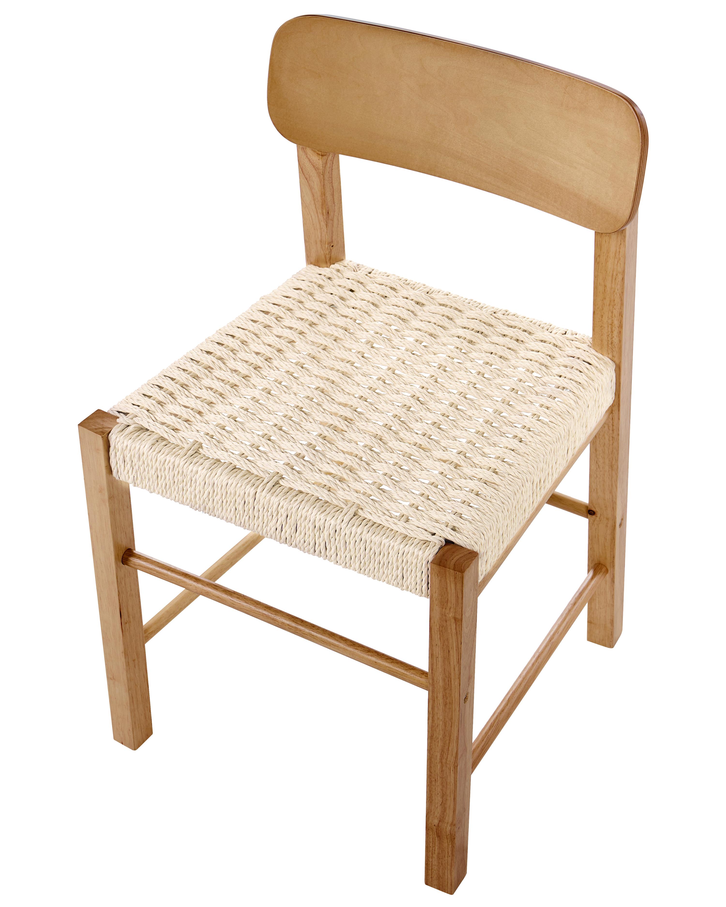 Set van 2 eetkamerstoelen ALLOS Hout Bruin