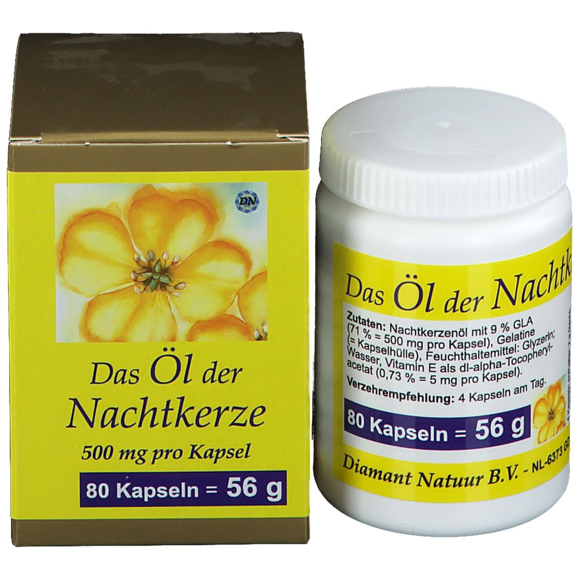 Das Öl der Nachtkerze 500 mg
