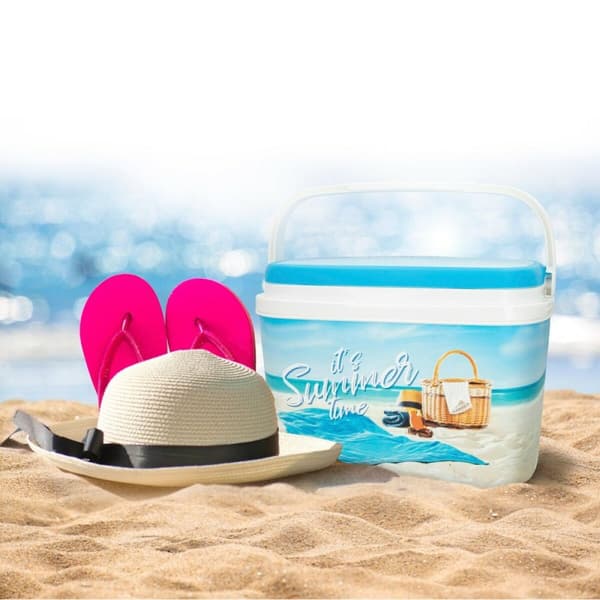 Ping Pongsett Aktive Summer Beach Plast 6 L 29 x 20 x 19,5 cm (8 enheter)