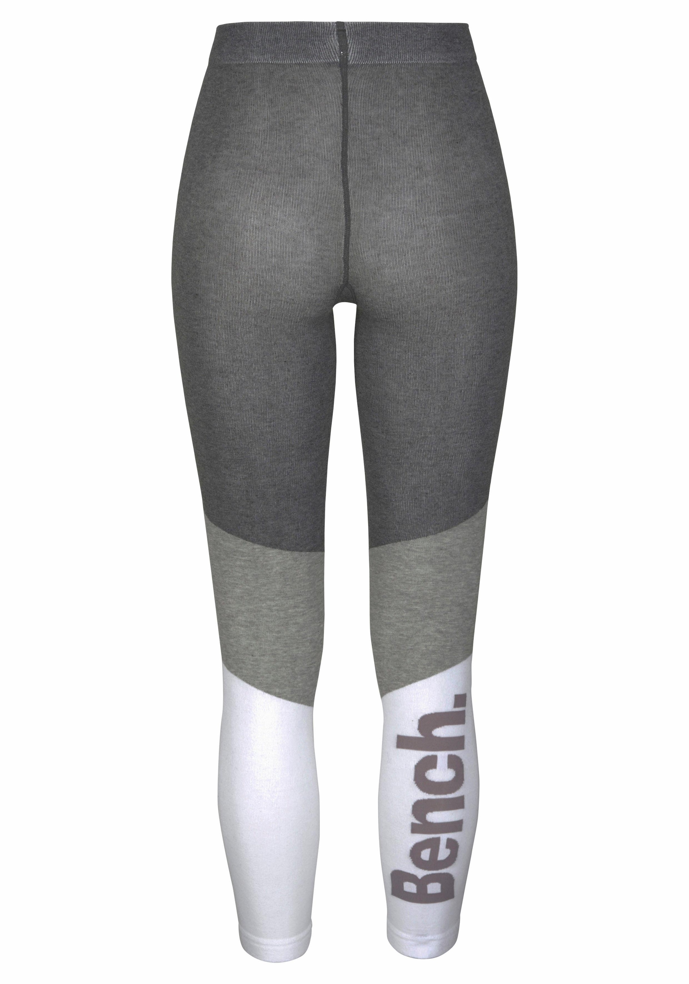 Bench. Strickleggings  im sportiven Colorblockdesign