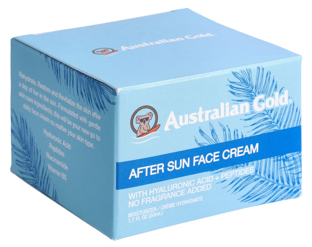 AUSTRALIAN GOLD Aftersun Face Cream<br>50 ml, Dose, Creme