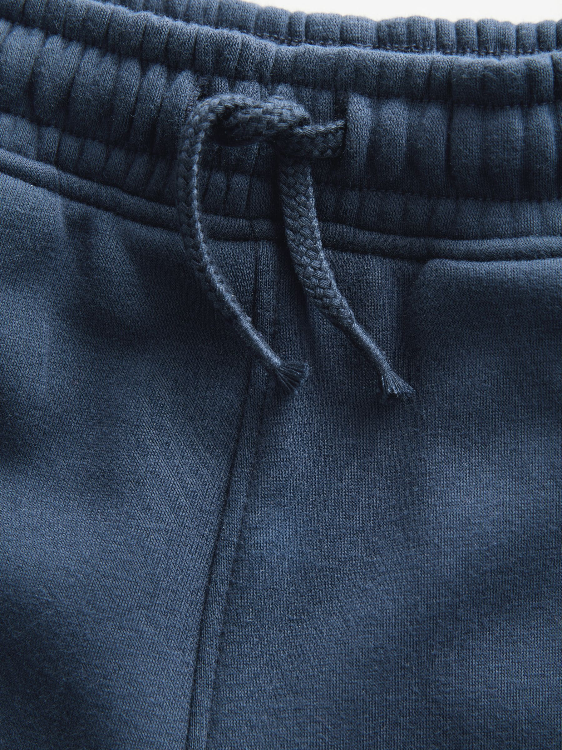 Marineblauw - Joggingbroek gevoerd met fleece (3-16jr)