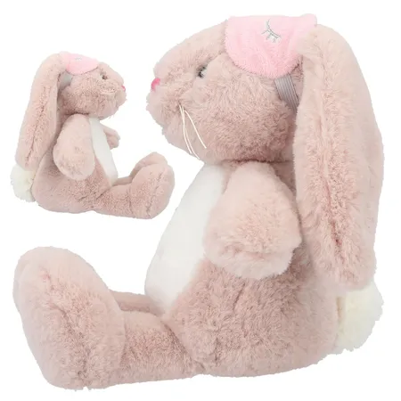 Depesche Princess Mimi Plüsch Hase Nelly Rosa Mit Schlafmaske 21 cm