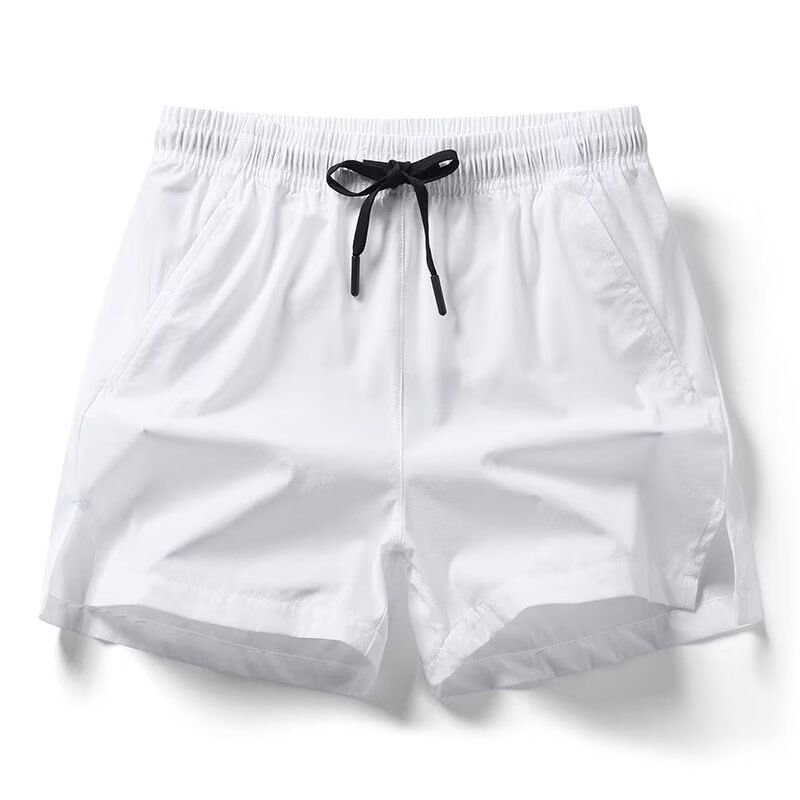 Cowpow - Effen shorts met trekkoord in de taille