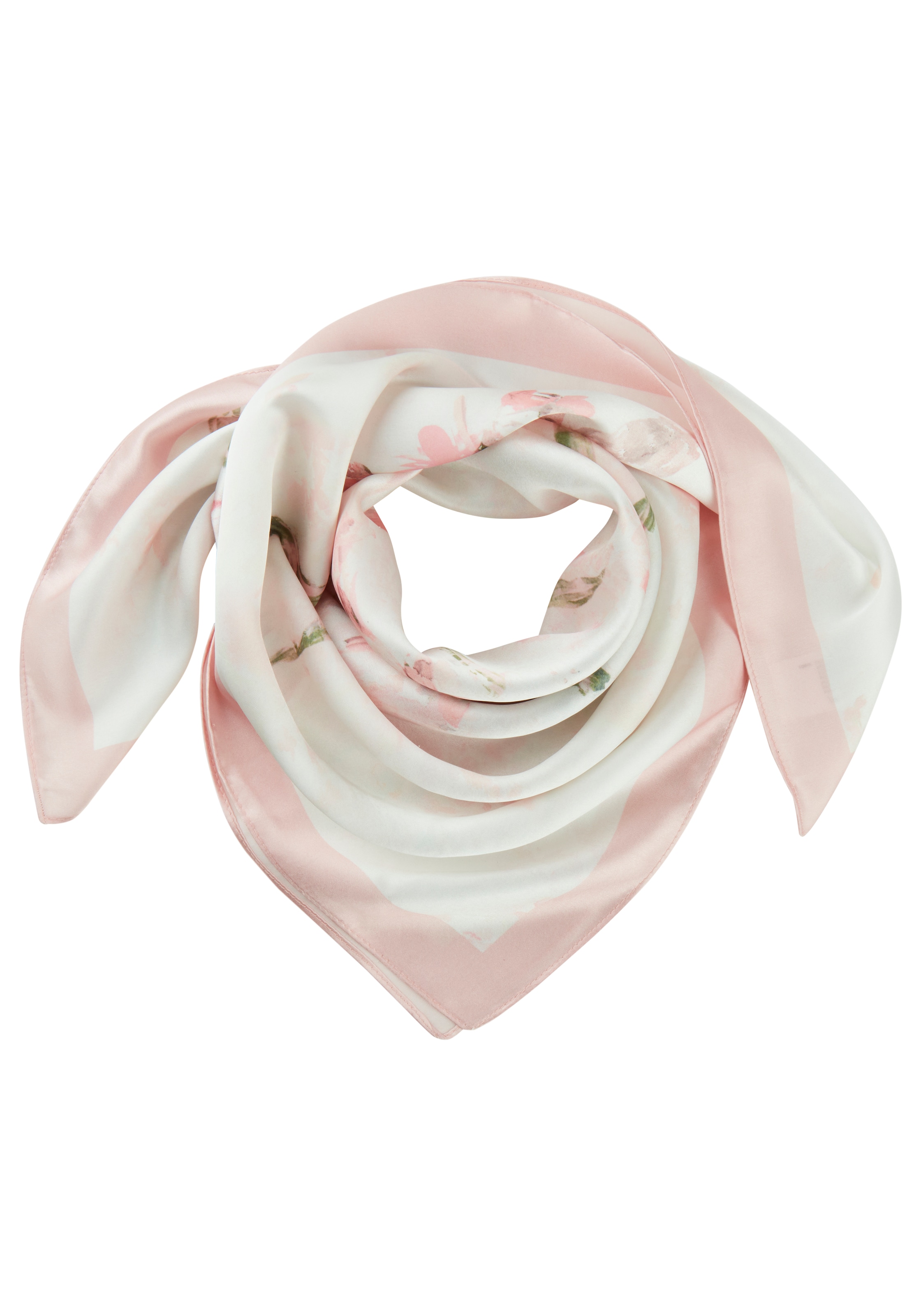 Laura Scott Halstuch mit filigranem Blumenmuster - NEW