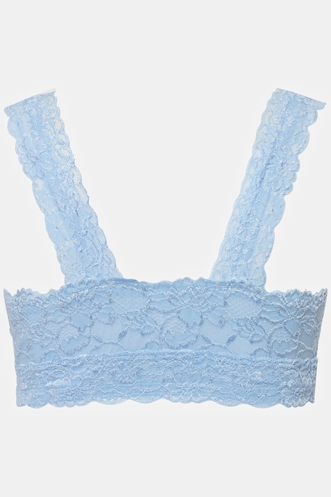 Bralette, Spitze, Reißverschluss, ohne Bügel