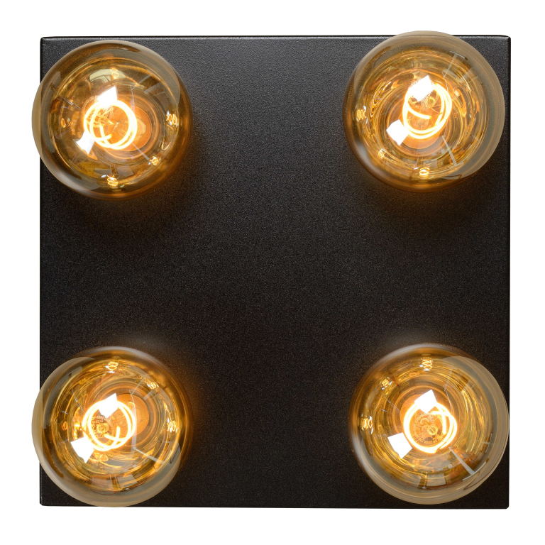 Lucide Surtus plafondlamp zwart