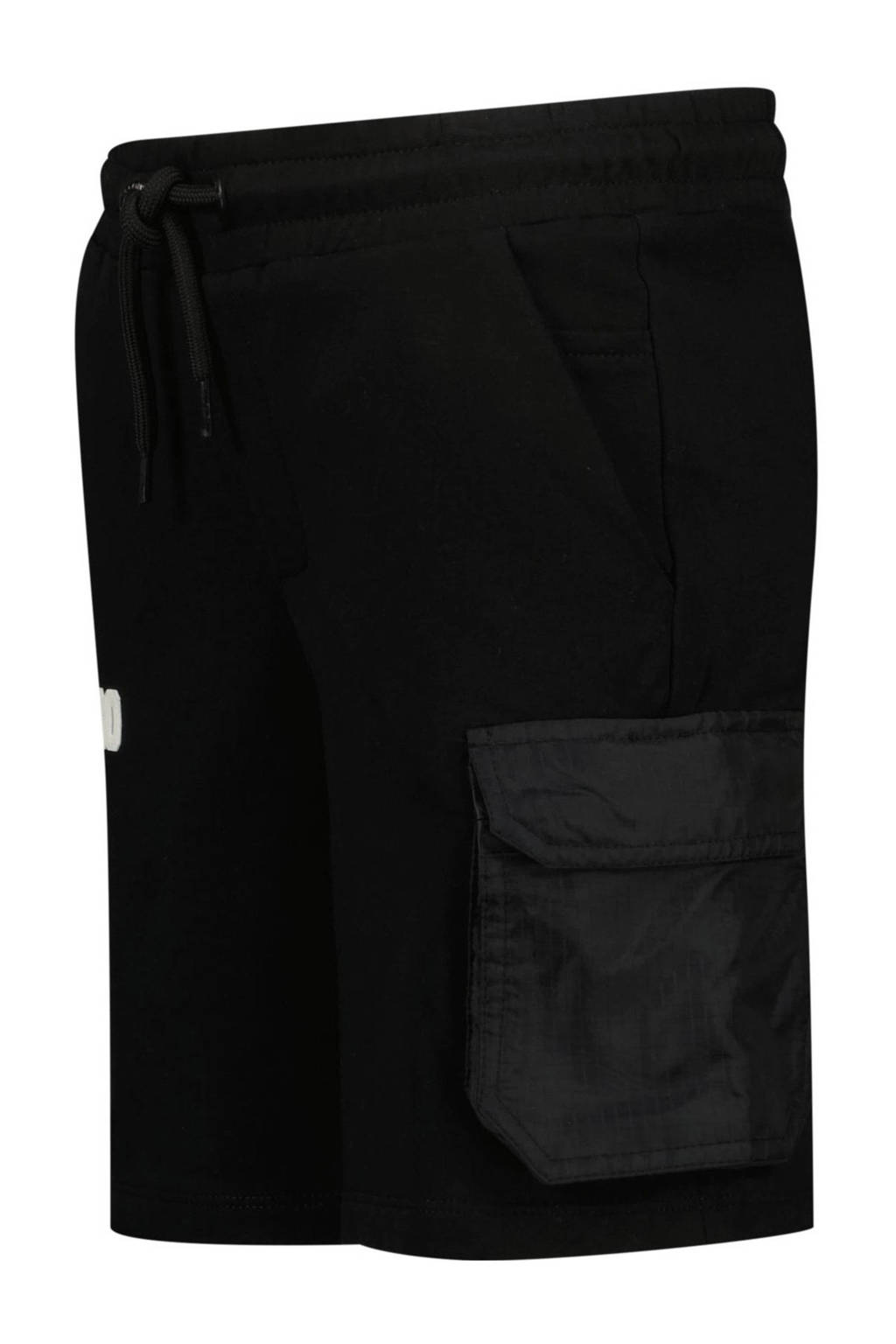 Vingino sweatshort Resi met printopdruk zwart