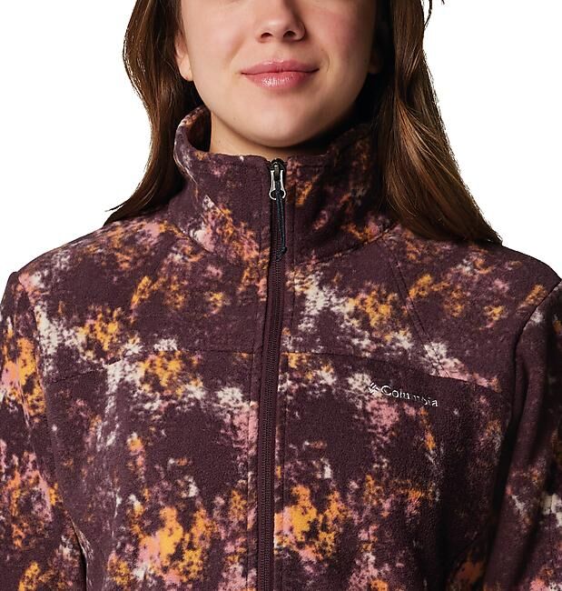COLUMBIA - VESTE POLAIRE FAST TRECK PRINTED JACKET W