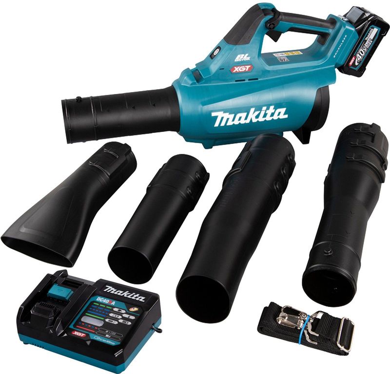 Makita UB001GM101 XGT 40V Max Li-Ion Accu Bladblazer Set - 1x 4,0Ah - 230 Km/h