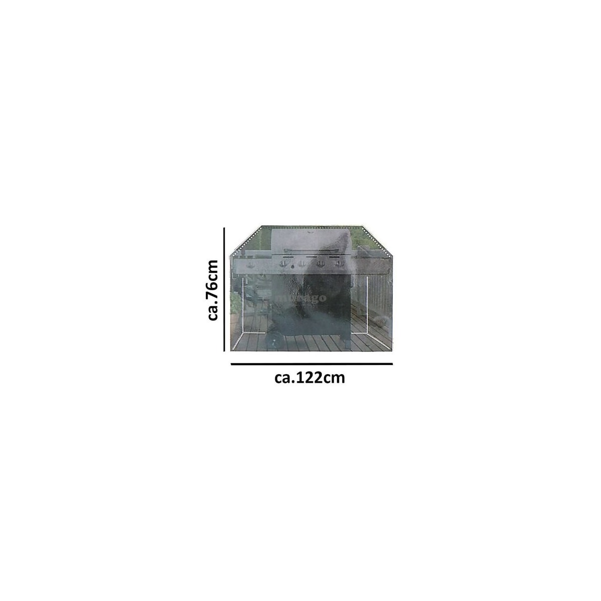 Kinzo Grilltrekk 122X71X76cm