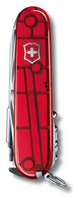 Couteau suisse Victorinox Cybertool L rouge translucide