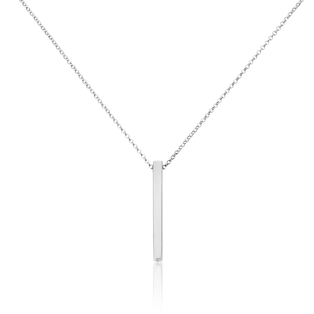 Collier Tullia Argent Blanc