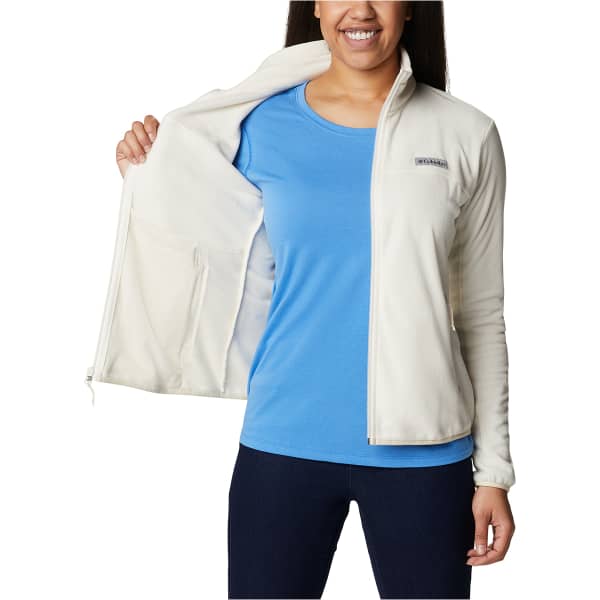 Veste polaire randonnée COLUMBIA W ALI PEAK FULL ZIP CHALK