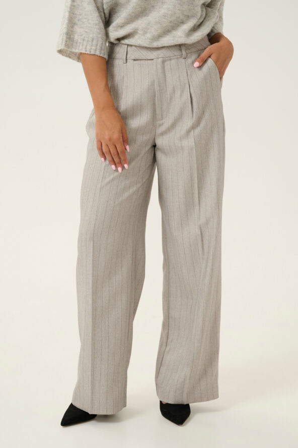 Kaffe KAkaysa Pants Grey pinstripe