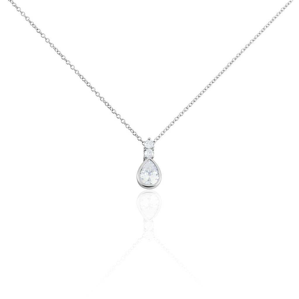 Collier Davut Argent Oxyde