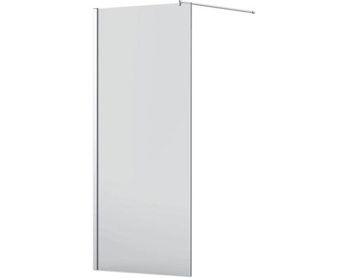 Jungborn Walk In SETTE 80 cm, profielkleur zilver, helder glas met vuilafstotende glascoating