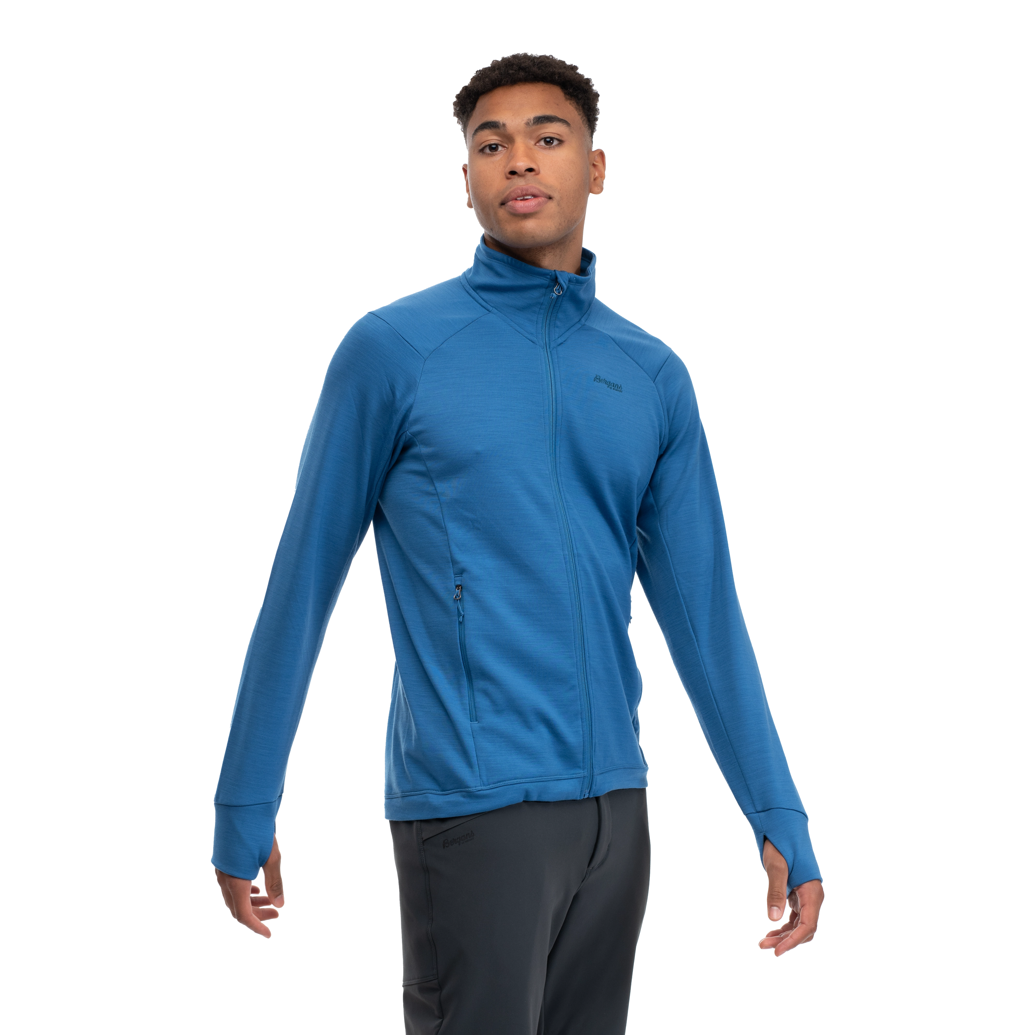 Ulstein Wool Jacket North Sea Blue