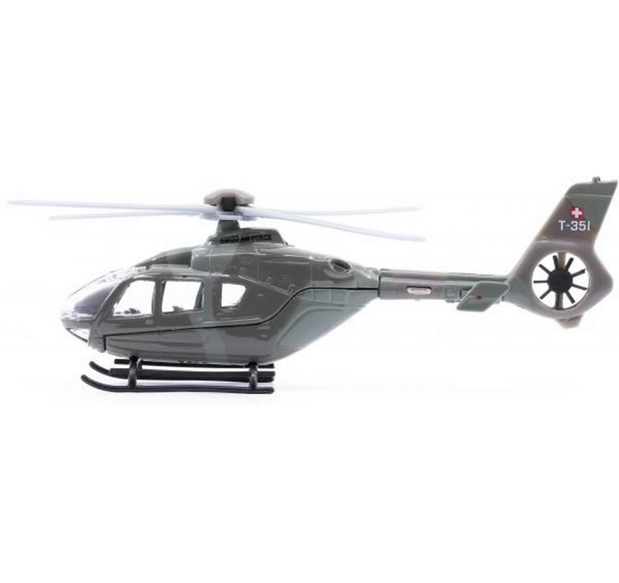 Toy EC-635 Swiss Air Force Heli 1:72Miniatur EC Helikoptermodell