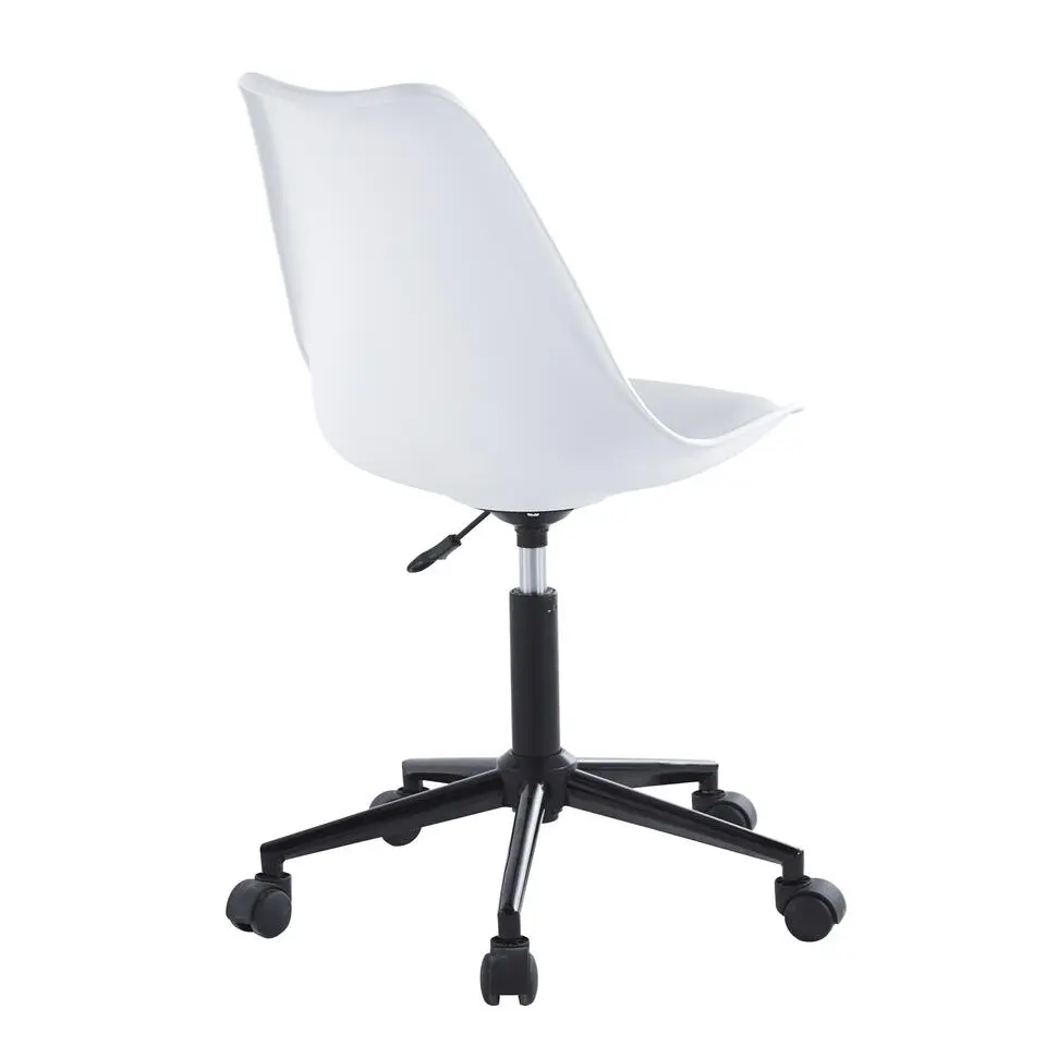 Bureaustoel Scandinavische stijl wit