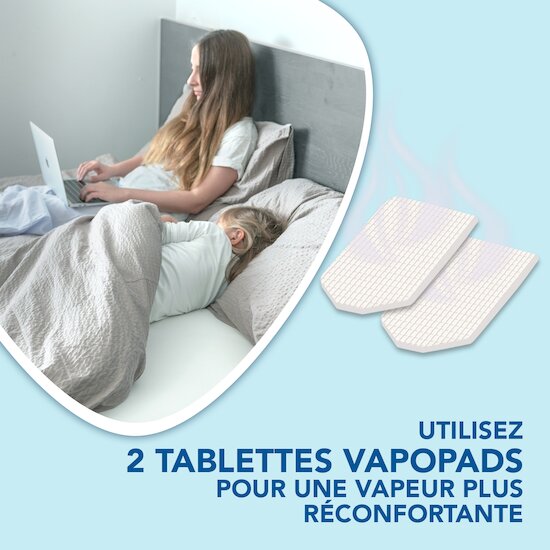 Humidificateur Sweet Dreams avec projecteur d’images   Bleu / Blanc        de               Vicks