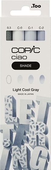 Copic Ciao - Shade Markerset - Light Cool Grey - 4 Stuks