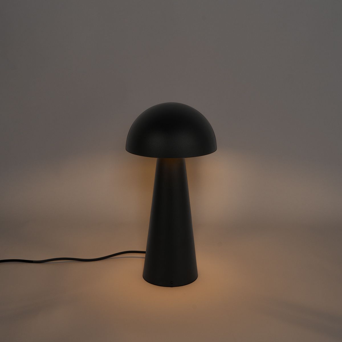 Buiten vloerlamp zwart 50 cm - Mushroom