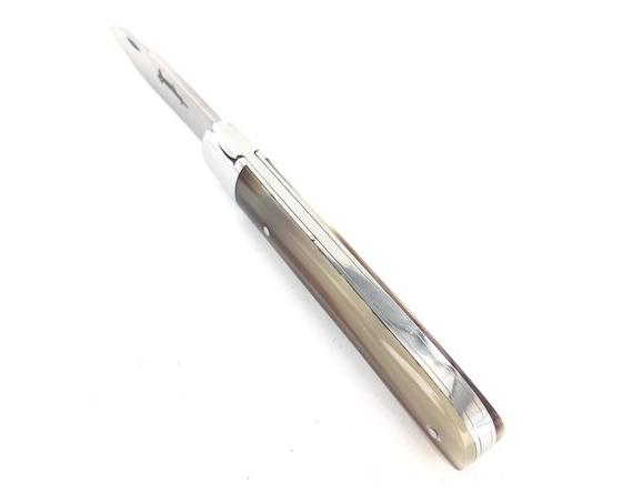 Sauveterre - 1 Mitre - Corne Blonde Couteau de poche par Laguiole en Aubrac