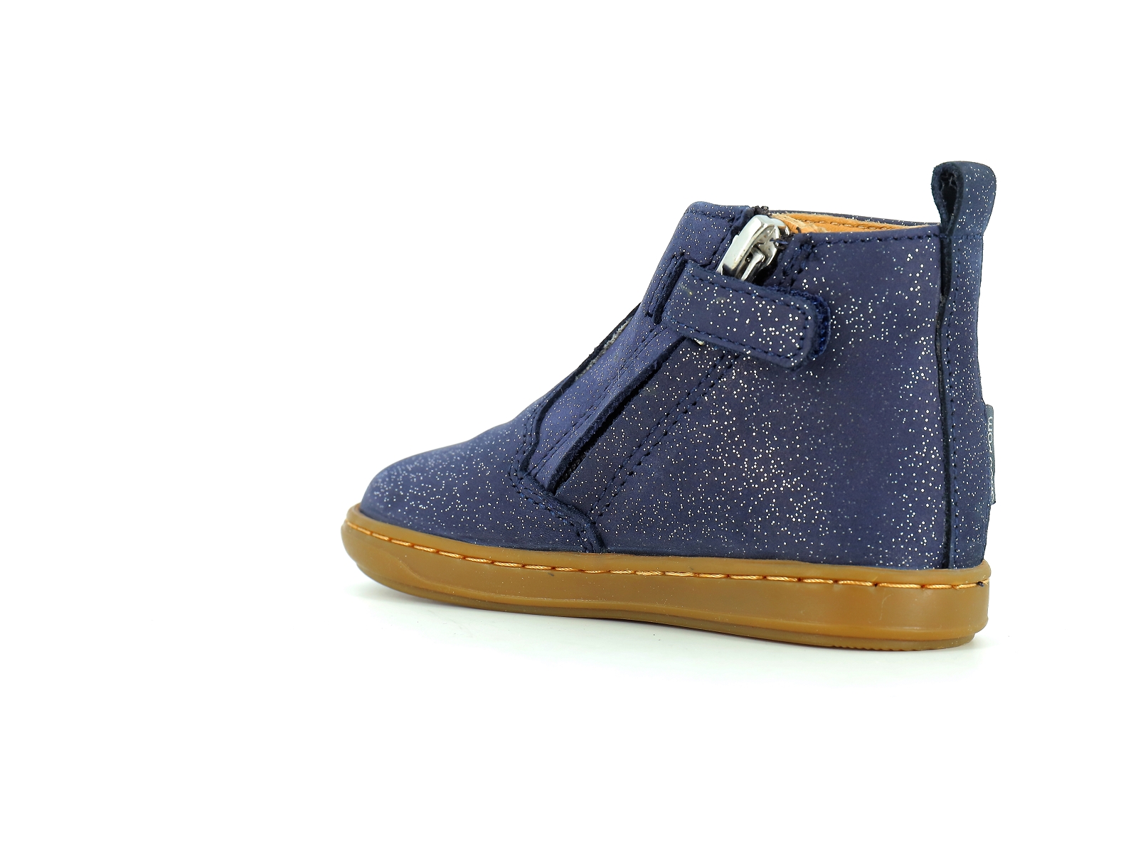 Shoopom-BOUBA AM-PM Cuir Marine