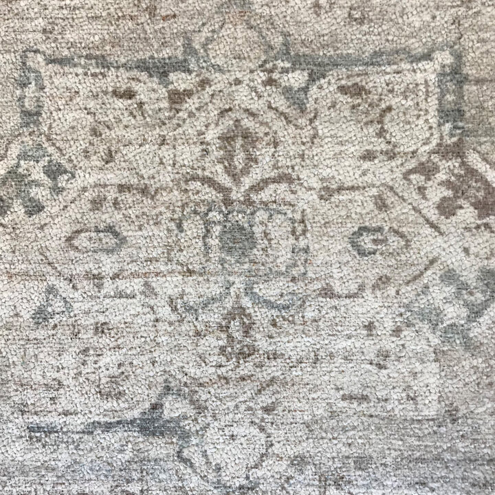 Vintage vloerkleed - Kyra Medaillon Taupe | Duurzaam design