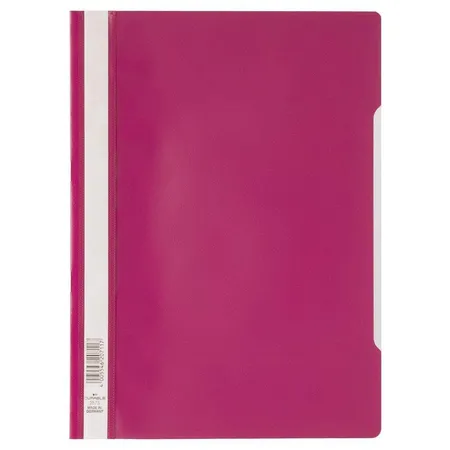 DURABLE Sichthefter A4 STANDARD, PP, 227 x 310 mm, purpur rot