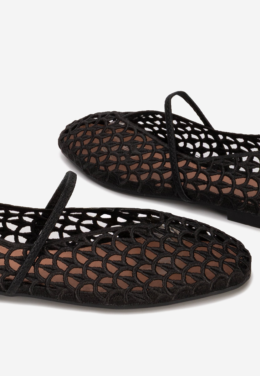 Ballerines femme noirs Audry