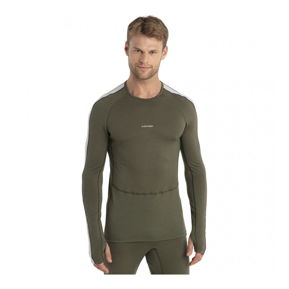 Icebreaker ZONEKNIT 200 - Sous-couche Homme loden/ether/cb