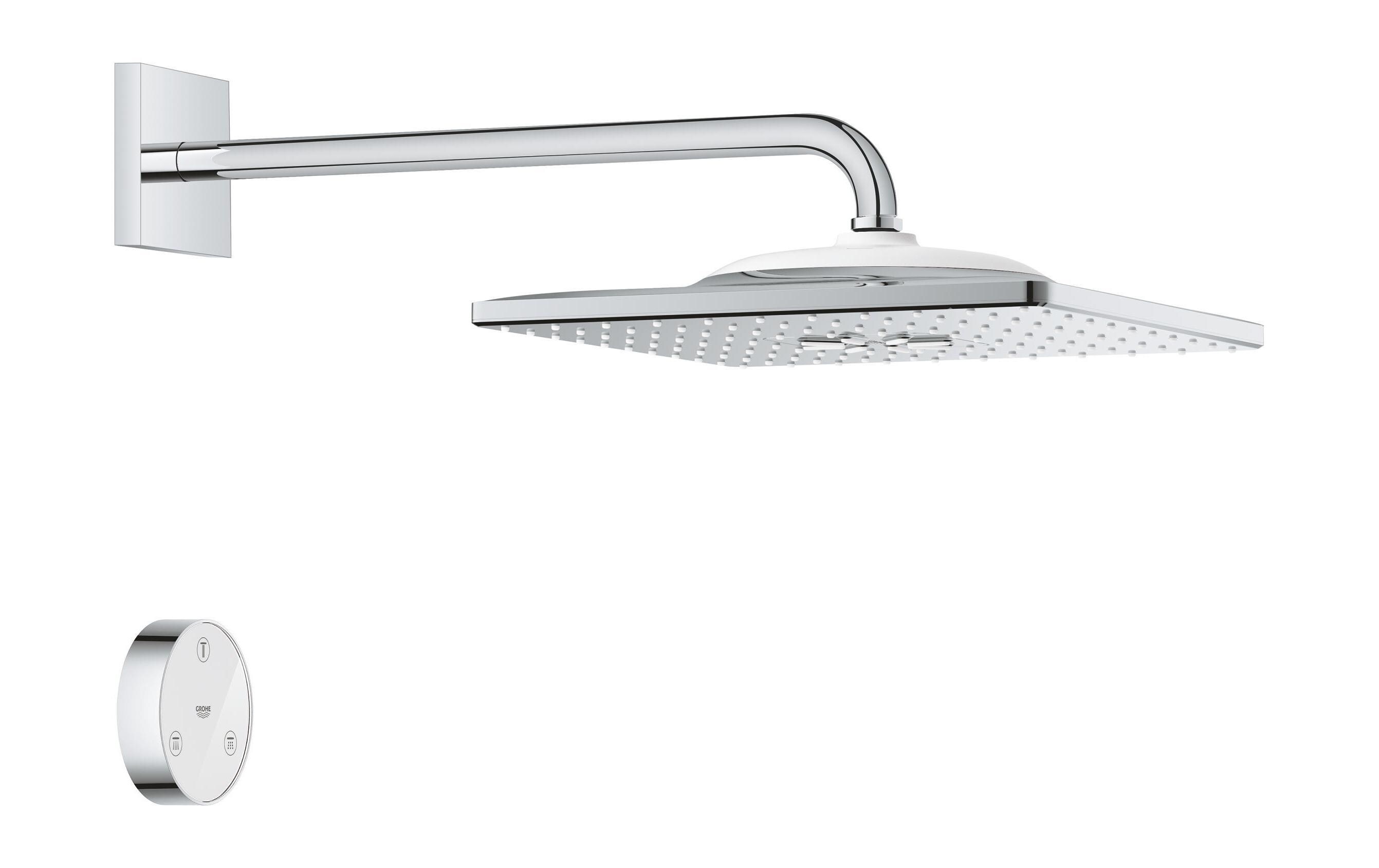 Kopfbrause Rainshower SmartConnect Set, 2 Strahlarten<br>GROHE Kopfbr.Set Rainshower SmartConnect